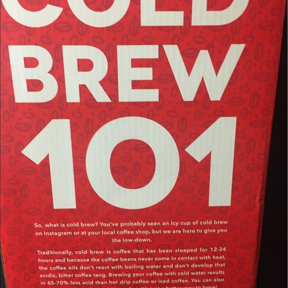 Dash Kitchen Dash Cold Brew System Nwt Poshmark